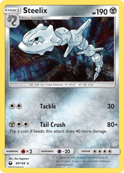 Steelix - Reverse Holo
