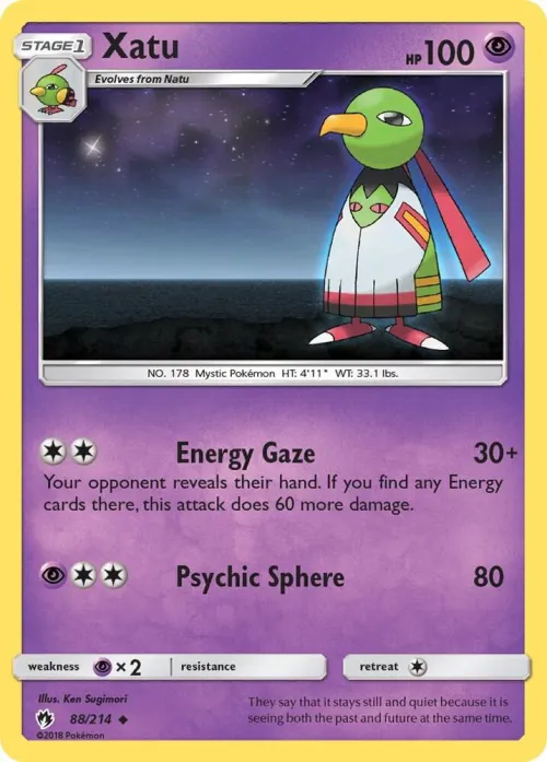 Xatu - Reverse Holo