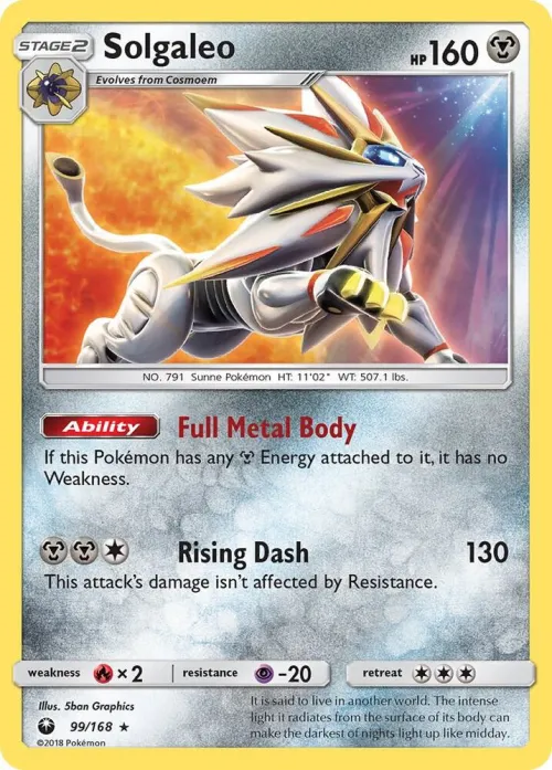 Solgaleo - Reverse Holo