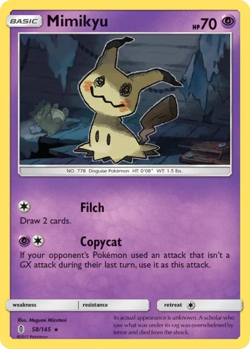 Mimikyu - Reverse Holo