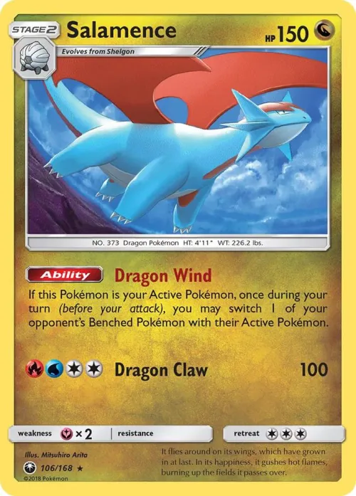 Salamence - Reverse Holo