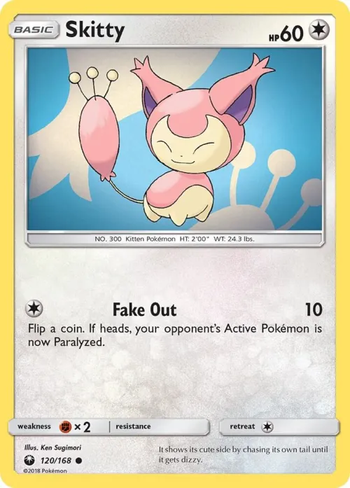 Skitty - Reverse Holo