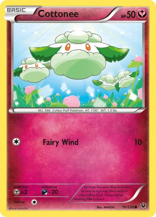 Cottonee - Reverse Holo