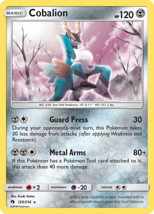 Cobalion - Holo
