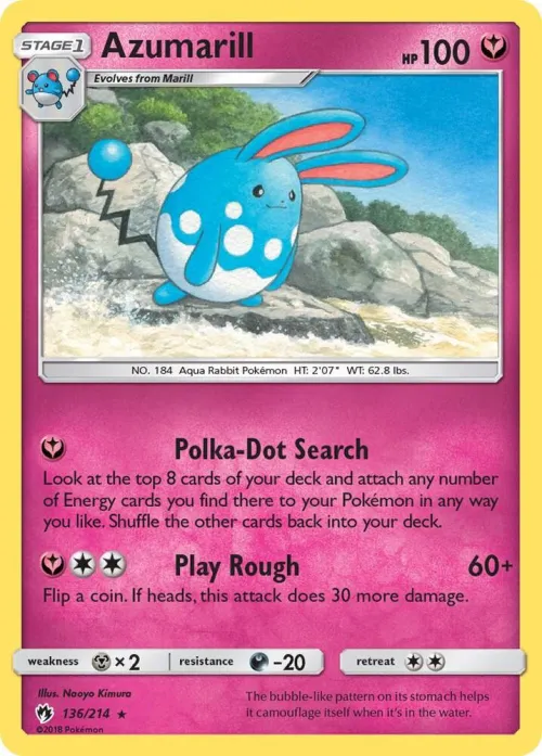 Azumarill - Reverse Holo