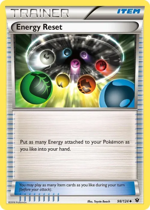 Energy Reset - Reverse Holo