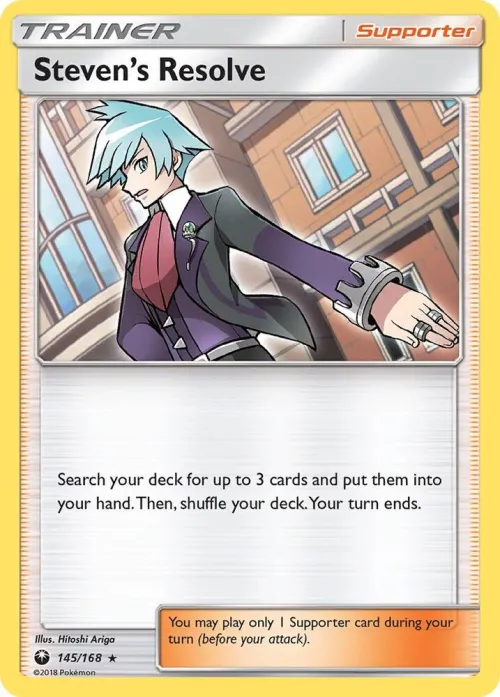 Steven's Resolve - Reverse Holo