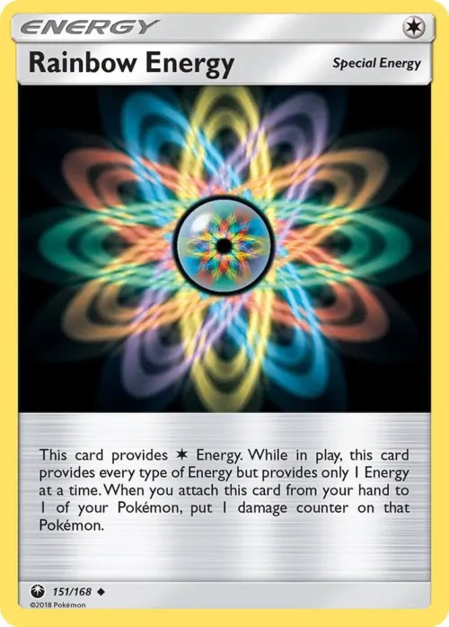 Rainbow Energy - Reverse Holo