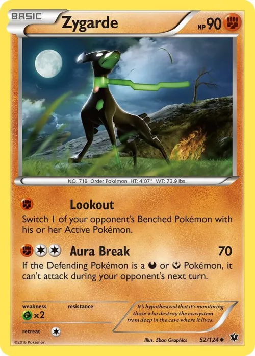 Zygarde (52) - Reverse Holo