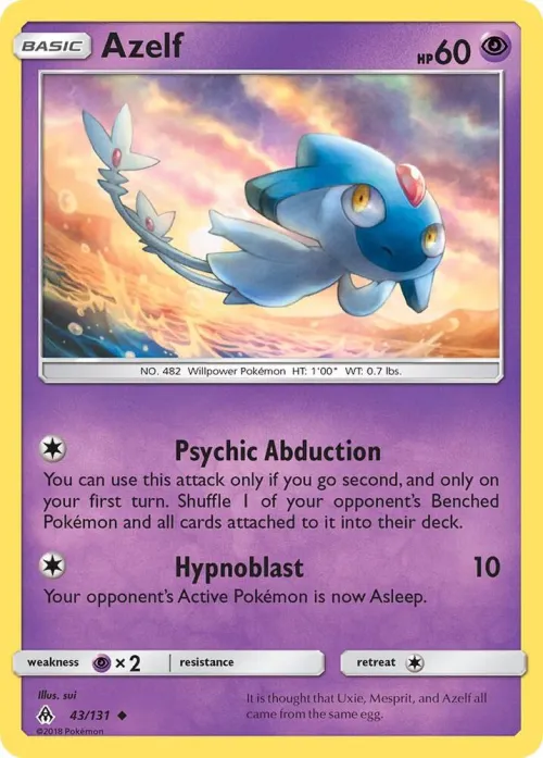 Azelf - Reverse Holo