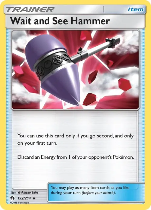 Wait and See Hammer - Reverse Holo