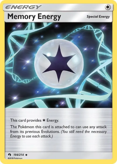 Memory Energy - Reverse Holo