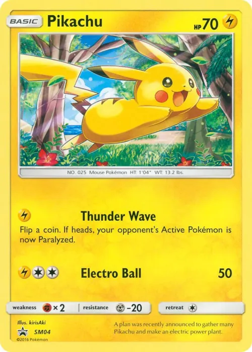 Pikachu - Holo