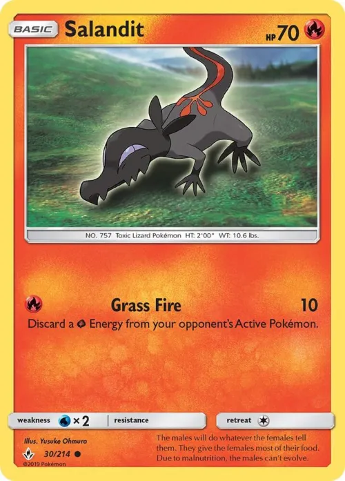 Salandit - Reverse Holo