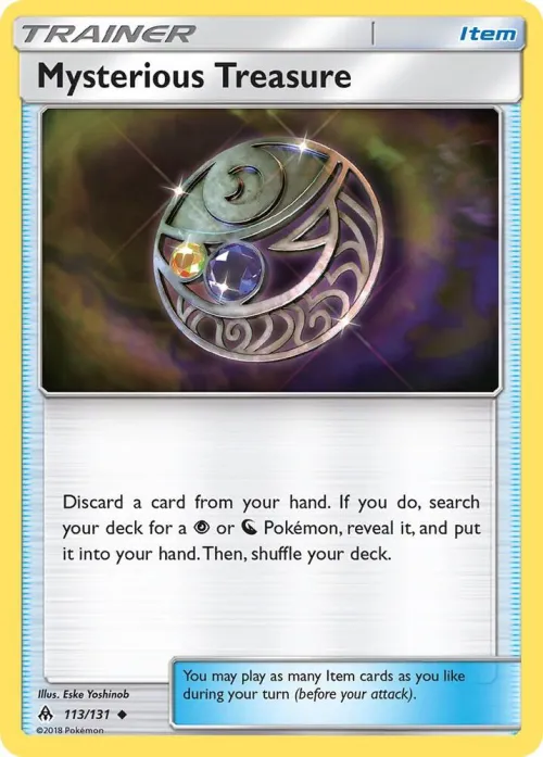 Mysterious Treasure - Reverse Holo