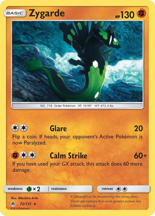 Zygarde (72) - Reverse Holo