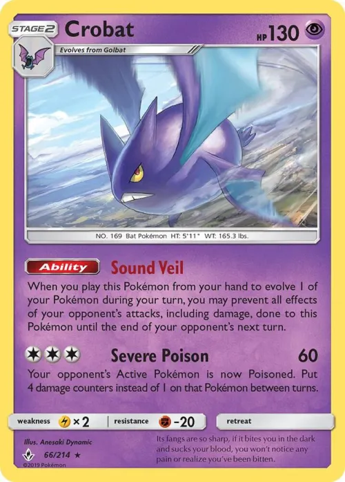 Crobat - Holo