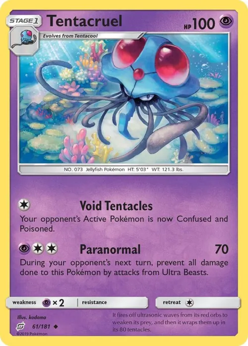 Tentacruel - Reverse Holo