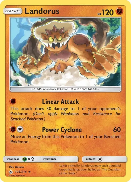 Landorus - Reverse Holo