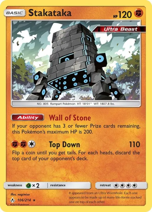 Stakataka - Reverse Holo