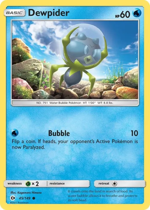 Dewpider - Reverse Holo