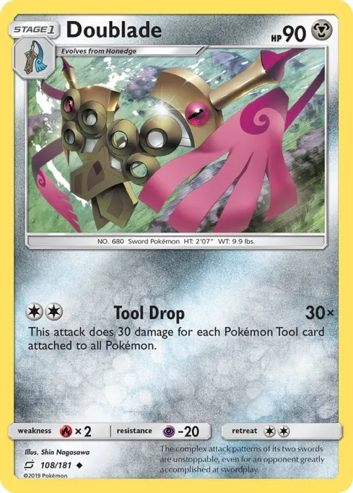 Doublade - Reverse Holo