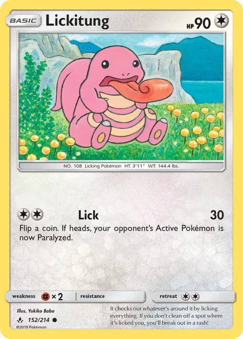 Lickitung - Reverse Holo