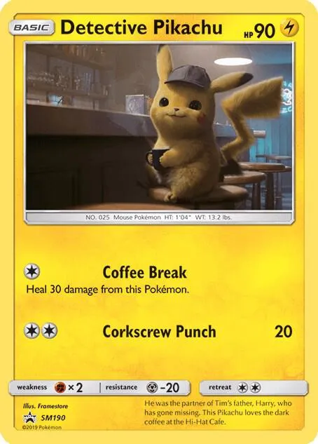 Detective Pikachu - Stamped