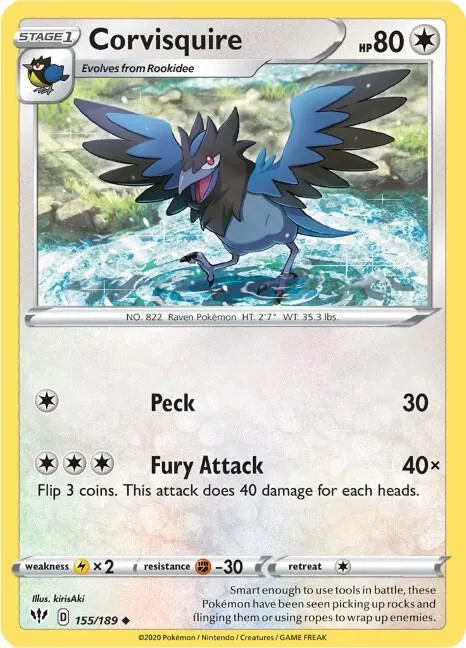 Corvisquire - Reverse Holo