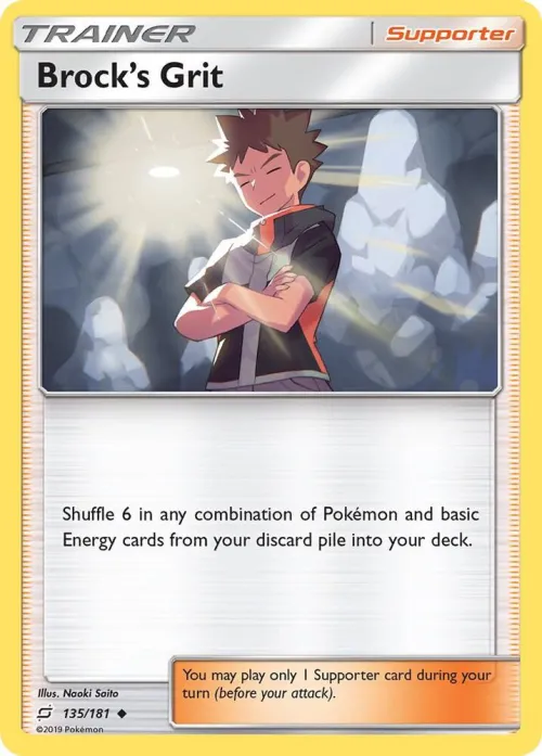 Brock's Grit - Reverse Holo