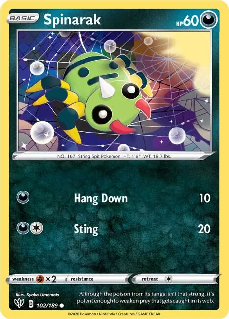 Spinarak - Reverse Holo