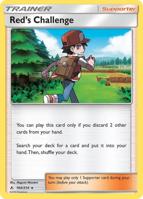 Red's Challenge - Holo