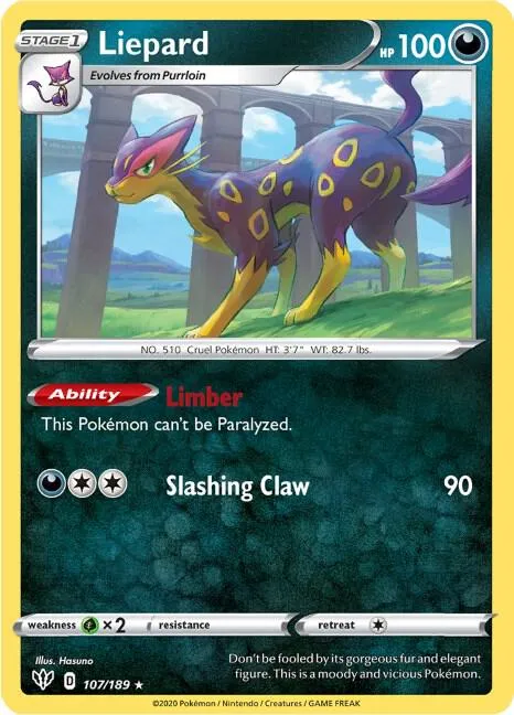 Liepard - Reverse Holo