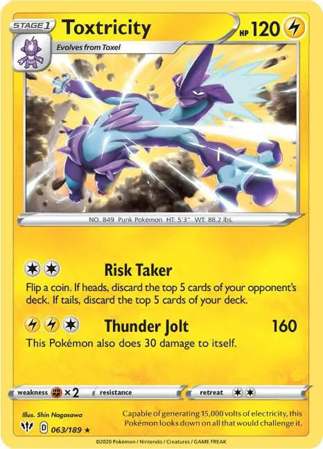 Toxtricity - Reverse Holo