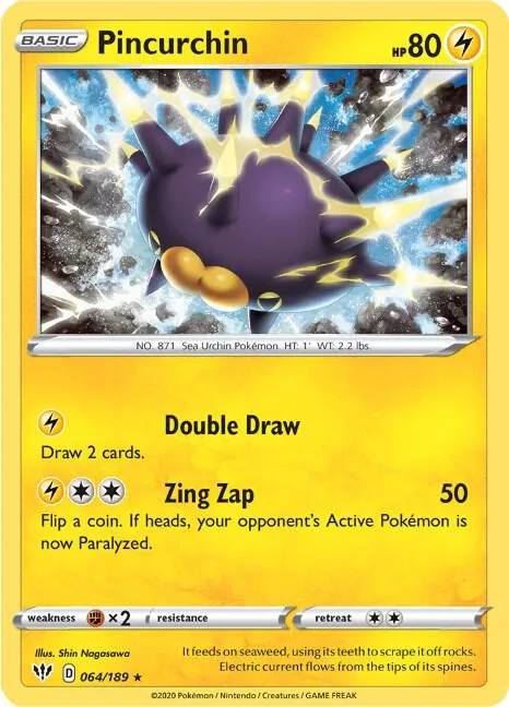 Pincurchin - Reverse Holo