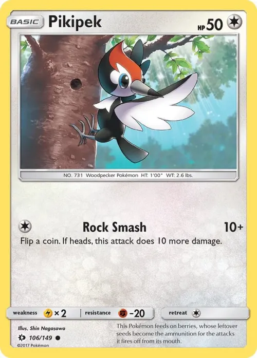 Pikipek - Reverse Holo