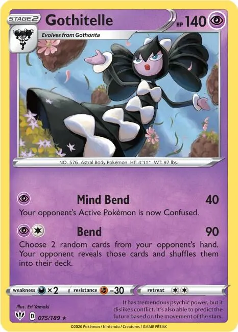 Gothitelle - Reverse Holo