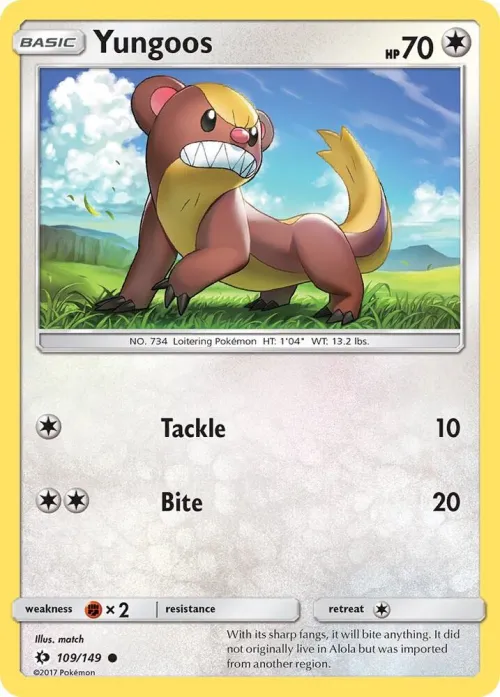 Yungoos - Reverse Holo