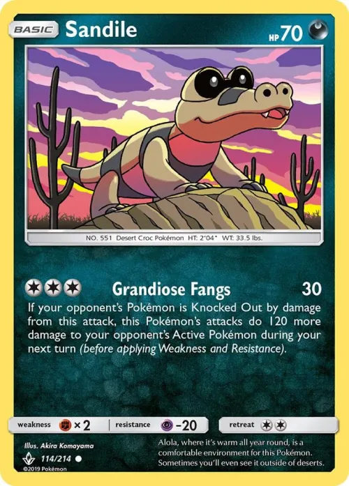Sandile (114) - Reverse Holo