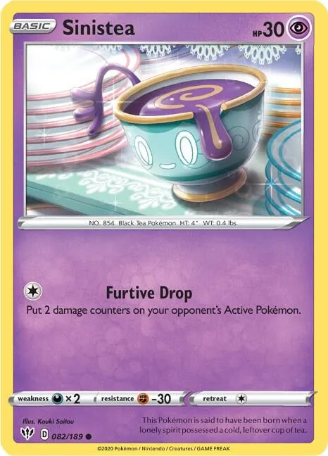 Sinistea - Reverse Holo