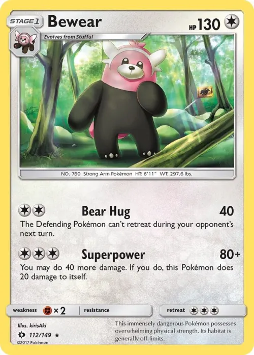 Bewear - Reverse Holo