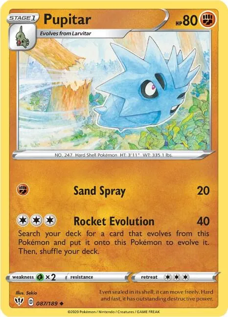 Pupitar - Reverse Holo