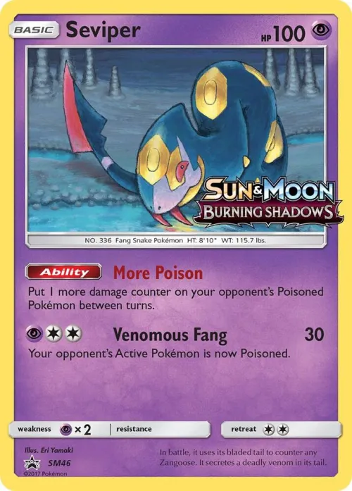 Seviper - Holo