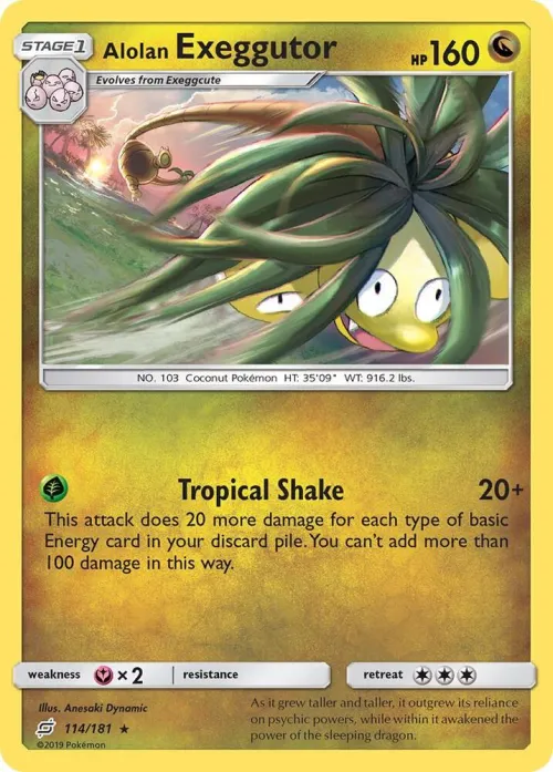 Alolan Exeggutor (114) - Reverse Holo