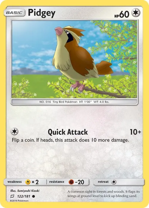 Pidgey (122) - Reverse Holo