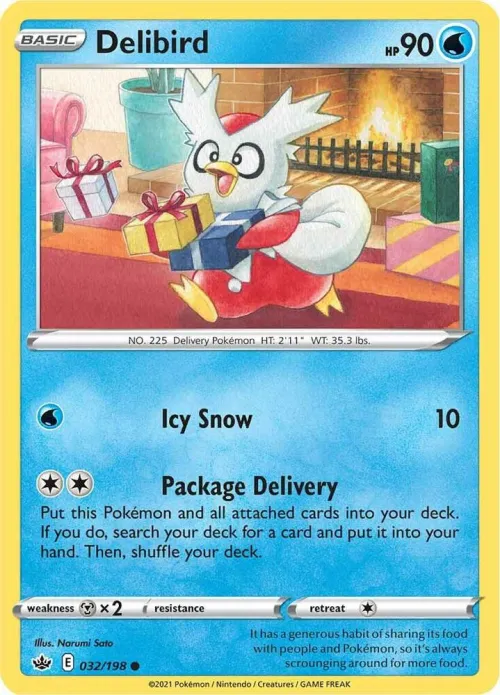Delibird - Reverse Holo