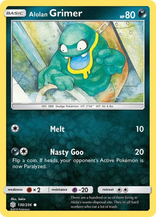Alolan Grimer - Reverse Holo