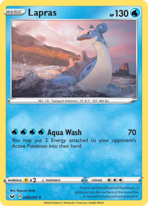 Lapras - Reverse Holo