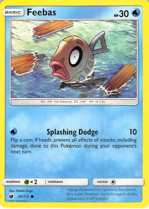 Feebas - Reverse Holo