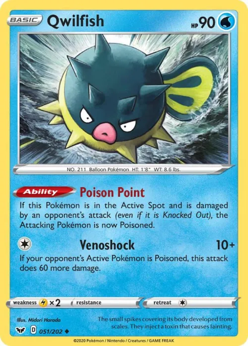 Qwilfish - Reverse Holo